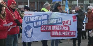 Demo Sozialabbau (Foto: SR)