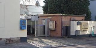 Eingang zum Drogenhilfezentrum Saarbrücken (Foto: SR)