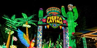 Lichterfestival Luminescences im Zoo von Amnéville. Fiesta Latina (Foto: Zoo von Amnéville)