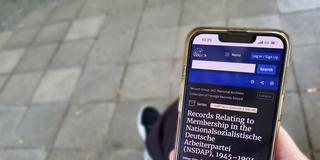 Archiv von Mitgliedern der Nationalsozialistischen Deutschen Arbeiterpartei (NSDAP) (Foto: SR)