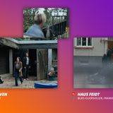 Bildausschnitte aus dem Saar-Tatort "Das Böse in dir" mit Ortsmarken darunter (Foto: SR)