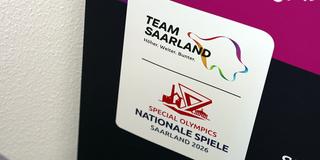 Aufkleber: Team Saarland, Special Olympics 2026 (Foto: SR)