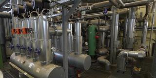 Energieversorgung am Klinikum Saarbrücken (Foto: SR)