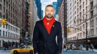 Collage: Justin Timberlake in New York (Foto: pixabay/imago Future Image International)
