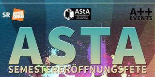 Das Plakat der AStA-Semestereröffnungsfete am 11. & 12. April. (Foto: SR)