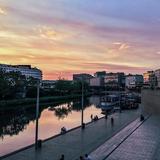 Foto von der Berliner Promenade in Saarbrücken (Foto: Instagram/kevin.is.not.here)