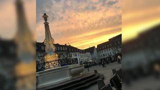 Foto vom St. Johanner Markt in Saarbrücken (Foto: Instagram/ndn.ht)