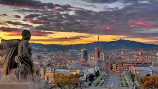 Der Blick auf den Montjuic (Foto: Privat/Patrick Goergen)