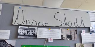 Reporter-AG der Galileo-Schule in Bexbach mit Stolperstein-Initiative (Foto: SR/Katja Preißner)
