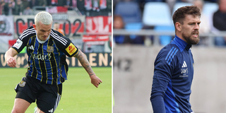 Florian Pick (links) und Philipp Menzel (rechts) (Foto: IMAGO / Fussball-News Saarland / IMAGO / Fussball-News Saarland / Fabian Kleer)