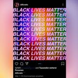 Post zum Protest gegen Rassismus in den USA (Foto: ddlovato/instagram.com)