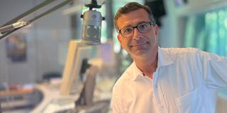 Staatstheater-Intendant Bodo Busse zu Gast im SR-Studio (Foto: SR / Benjamin Morris)