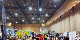 Szene von der Comic Con in der Saarlandhalle in Saarbrücken (Foto: SR / Florian Rahbari-Nejad)
