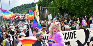Christopher Street Day am Pfingstsonntag in Saarbrücken (Foto: Bredel)