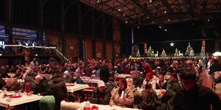 Heiligabend-Aktion 2025 im Saarbrücker E-Werk (Foto: SR)