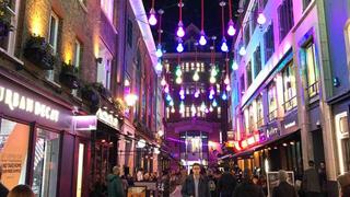 In Soho findet man schöne kleine Straßen. Diese hier ist in der Nähe vom Oxford Circus. (Foto: Foto: Sandro Spaniol / Facebook)