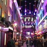 In Soho findet man schöne kleine Straßen. Diese hier ist in der Nähe vom Oxford Circus. (Foto: Foto: Sandro Spaniol / Facebook)