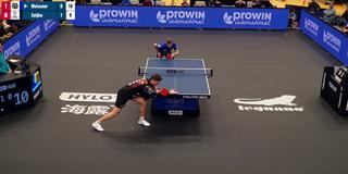 1. FCS TT und Bad Königshofen im Duell an der Platte (Foto: SR Fernsehen)