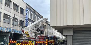 Feuerwehreinsatz in Saarlouis in der Karcherstraße (Foto: Feuerwehr Saarlouis/Pascal Fontaine)