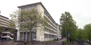 Das ehemalige Finanzamt am Hammergraben in Saarbrücken (Foto: SR)