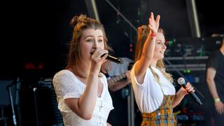 Lena Sicks auf der Bühne vom SR Frien Open Air ST. Wendel 2019 (Foto: UNSERDING / Dirk Guldner)