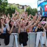 Leony auf der Bühne beim SR Ferien Open Air. (Foto: Dirk Guldner)