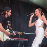 Leony auf der Bühne beim SR Ferien Open Air. (Foto: Dirk Guldner)