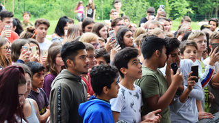 Schüler der Gemeinschaftsschule St. Wendel (Foto: Christoph Brüwer)