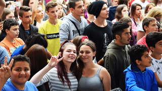 Schüler der Gemeinschaftsschule St. Wendel (Foto: Christoph Brüwer)