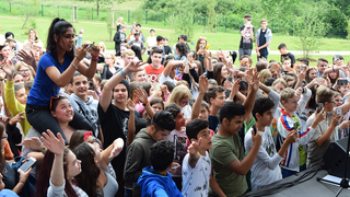 Schüler der Gemeinschaftsschule St. Wendel (Foto: Christoph Brüwer)