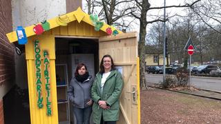 Die Foodsharing-Botschafterinnen von Blieskastel Verena Kunz und Bianca Becker (Foto: SR/Max Zettler)