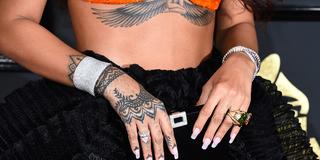 Tattoo von Rihanna (Foto: dpa)