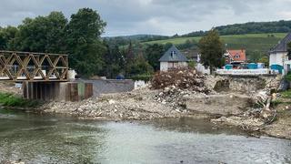 Bad-Neuenahr im Kreis Ahrweiler drei Monate nach der Flutkatastrophe (Foto: UNSERDING/Aaron Klein)