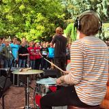 Die Halberg Open Air Schultour zu Gast beim Von der Leyen-Gymnasium in Blieskastel (Foto: Matteo Schwanengel/Freaky Jörn)