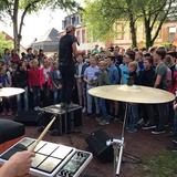 Die Halberg Open Air Schultour zu Gast beim Von der Leyen-Gymnasium in Blieskastel (Foto: Matteo Schwanengel/Freaky Jörn)