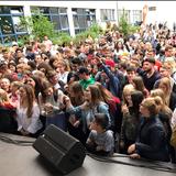 Die Halberg Open Air Schultour zu Gast bei der Christian-Kretzschmar-Schule (Foto: Matteo Schwanengel)