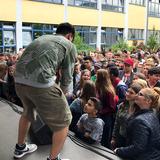 Die Halberg Open Air Schultour zu Gast bei der Christian-Kretzschmar-Schule (Foto: Matteo Schwanengel)