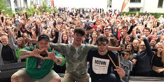 Die Halberg Open Air Schultour zu Gast bei der Christian-Kretzschmar-Schule (Foto: Matteo Schwanengel)