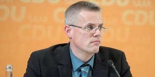 Marcus Hoffeld, Oberbürgermeister von Merzig (Foto: IMAGO / BeckerBredel)