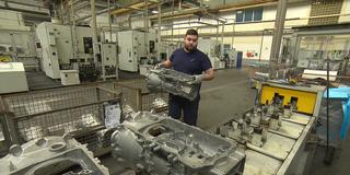 Arbeitnehmer in der Metall-Industrie (Foto: SR)