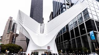 Die Bahnhofshalle "Oculus" in New York. (Foto: IMAGO / Mika Volkmann)