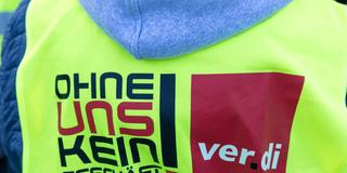 Verdi-Streik im Einzelhandel. (Foto: IMAGO / Markus Matzel)