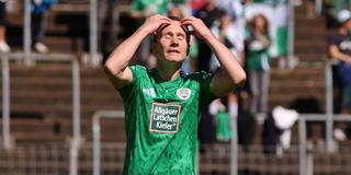 Markus Mendler (FC 08 Homburg) enttäuscht. (Foto: IMAGO / Fussball-News Saarland)