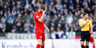Florian Le Joncour (SV Elversberg) beim Spiel gegen Arminia Bielefeld (Foto: IMAGO / Noah Wedel)