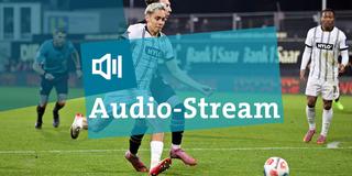 Audio-Stream: SV Elversberg (Frederik Schmahl) (Foto: IMAGO / Fussball-News Saarland)