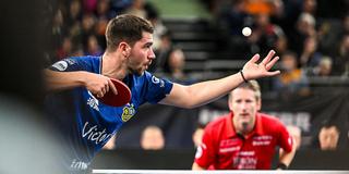 Tischtennis: im Bild Patrick Franziska (Saarbruecken), Ruwen Filus (Fulda-Maberzell) (Foto: IMAGO / Nordphoto)