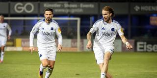 Kasim Rabihic und Niko Bretschneider vom FC Saarbrücken (Foto: IMAGO / Beautiful Sports)