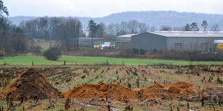 Ehemaliges Ackerland wird als Industriegebiet erschlossen (Foto: IMAGO / BeckerBredel)