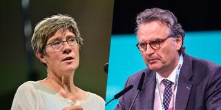 Bildcollage: Annegret Kramp-Karrenbauer und Günter Krings (Foto: IMAGO / epd, IMAGO / dts Nachrichtenagentur, Collage SR)