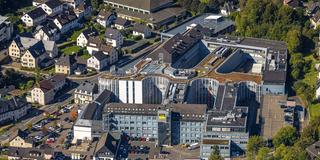 Luftaufnahme des Viega Firmensitzes in Attendorn (Sauerland). (Foto: IMAGO / Hans Blossey)